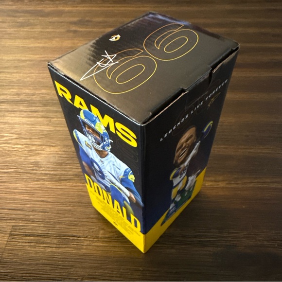 Los Angeles Rams NFL Football Aaron Donald #99 The GOAT Bobblehead 11/23/25 - Picture 13 of 14